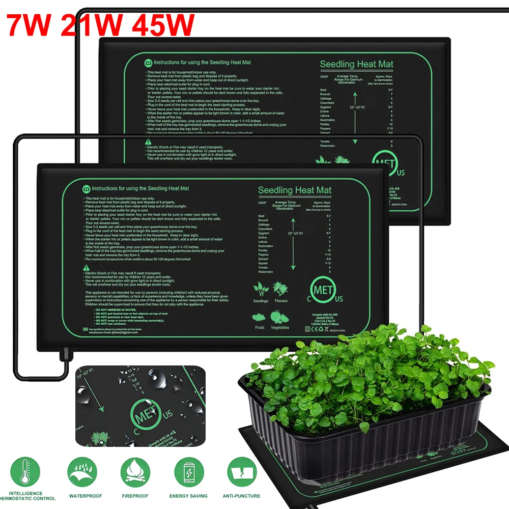 Rooting Gel Clone - 10/25/50 سنتيمتر الشتلات الحرارة حصيرة نباتات