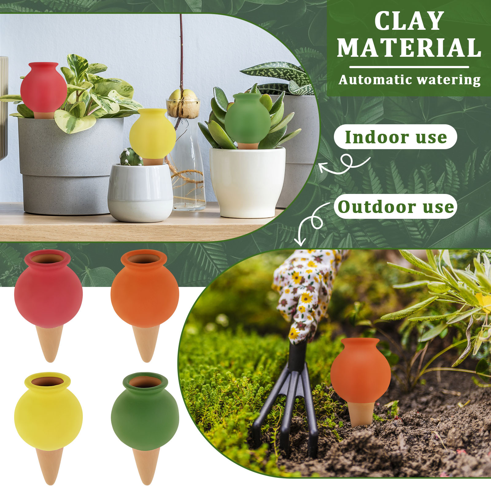 8 قطعة الطين الذاتي سقي المسام - مراجعة Self Watering Insert وسعره